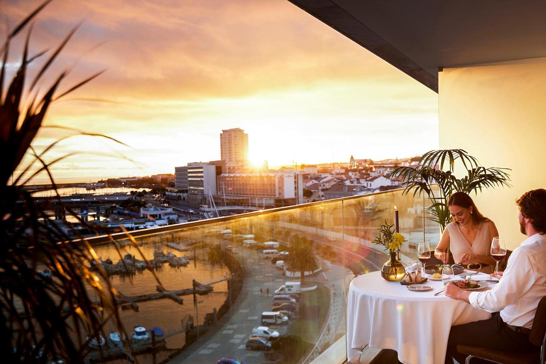 Octant Ponta Delgada Hotel Exterior foto View from the hotel